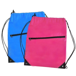 背包 後背包 雙層尼龍拉鍊束口背包