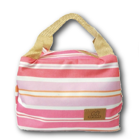 條紋時尚保溫/保冰提袋 