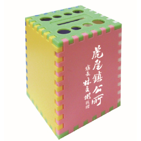 DIY三色笔筒&存钱筒
