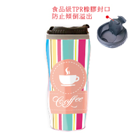 廣告杯.拆解式掀蓋曲線廣告杯