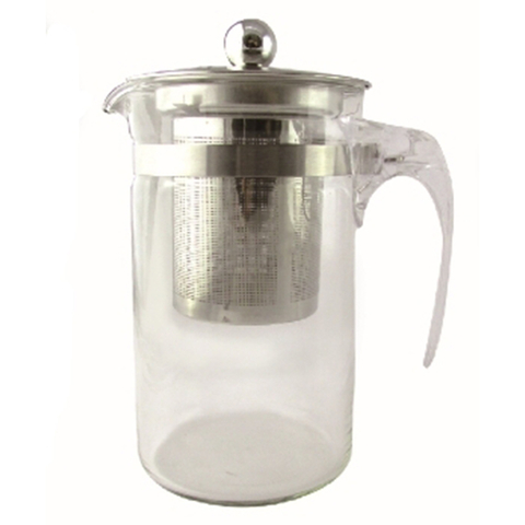 餐具 茶壺 玻璃 #304不鏽鋼材質濾網 玻璃沖茶器