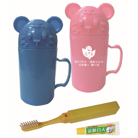 動物造型牙刷杯