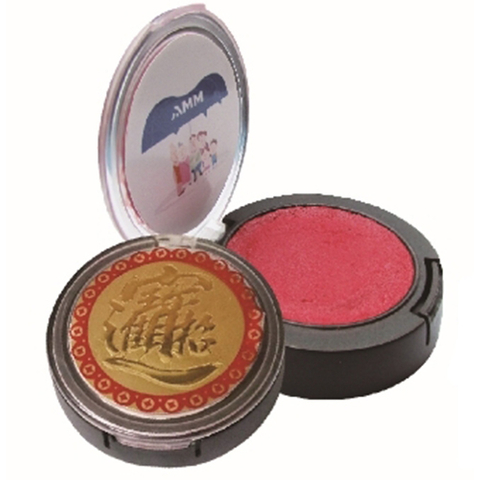 圓形招財印寶(大)含金箔片/外徑8cmX高2cm